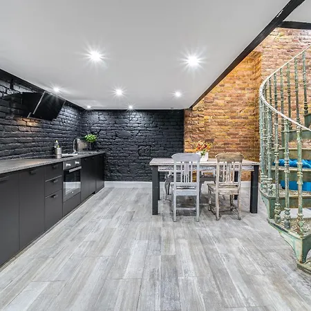 Apartament Center Loft Haven: Modern Elegance Budapeszt